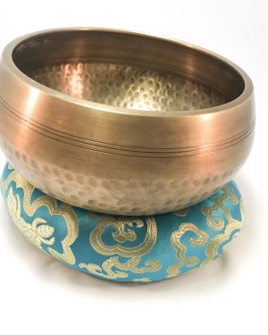 7” F Hand Hammered Singing Bowl
