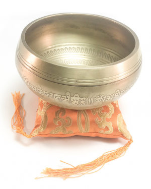 5.5” Etched Singing Bowl