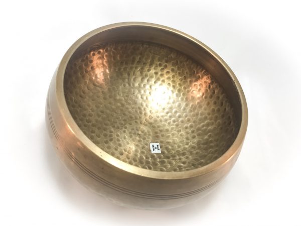 7” F Hand Hammered Singing Bowl - Image 2