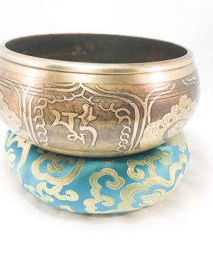 7.5” C# Etched Singing Bowl