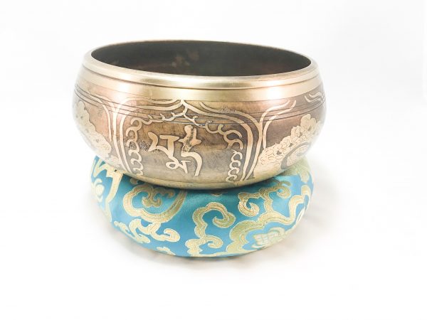 7.5” C# Etched Singing Bowl