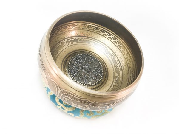 7.5” C# Etched Singing Bowl - Image 2