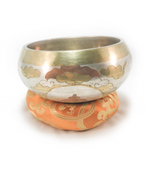 5” Copper Inlaid Singing Bowl