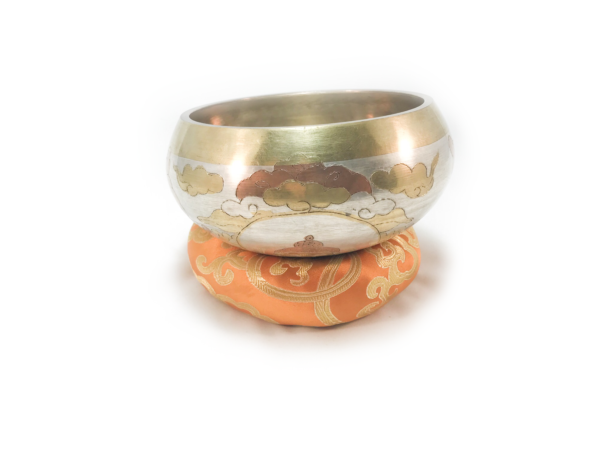 5” Copper Inlaid Singing Bowl