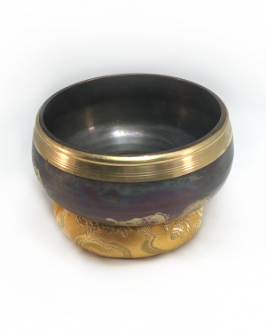5” Copper Inlaid Singing Bowl