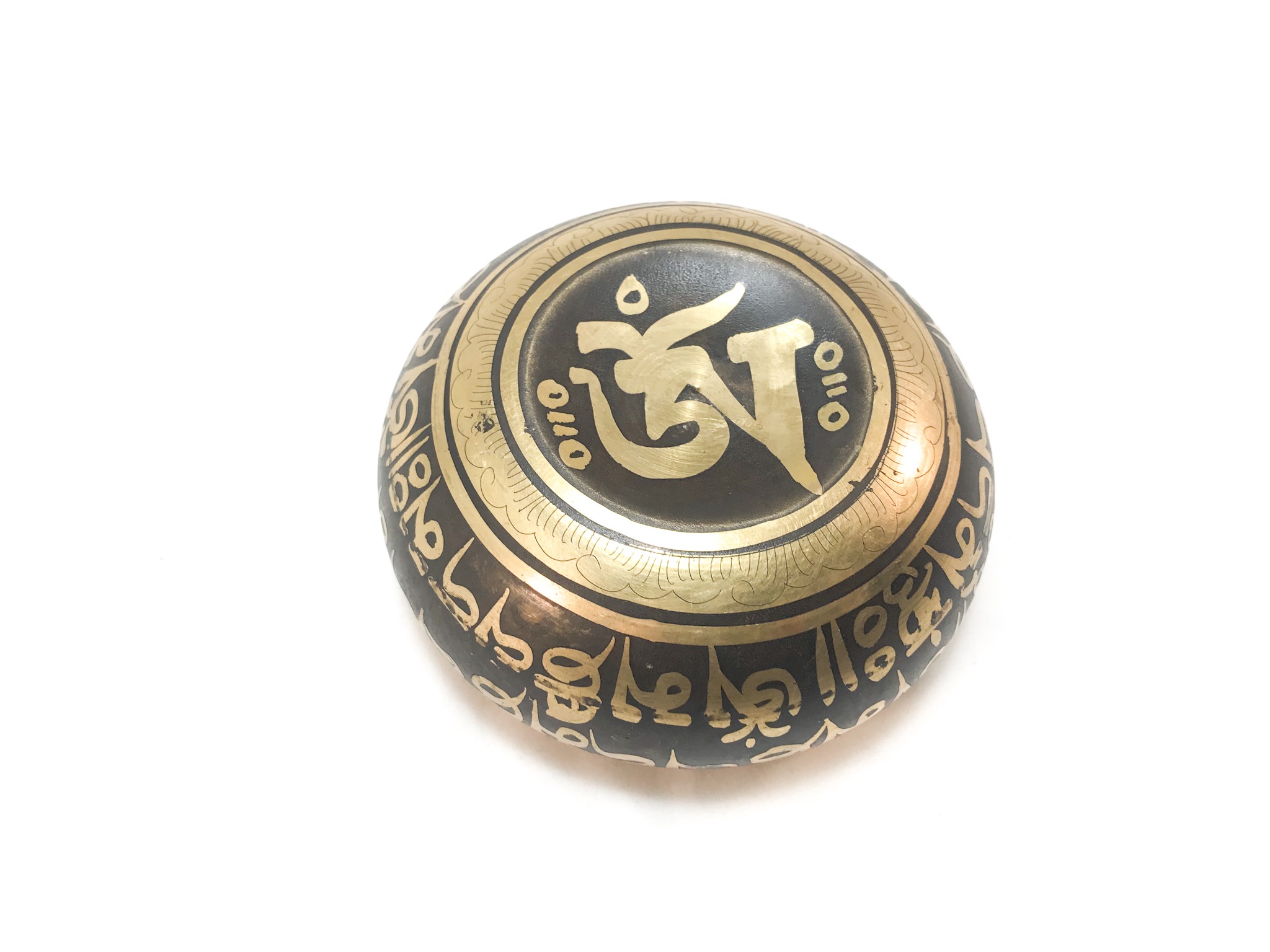 4” Etched Singing Bowl - Image 2