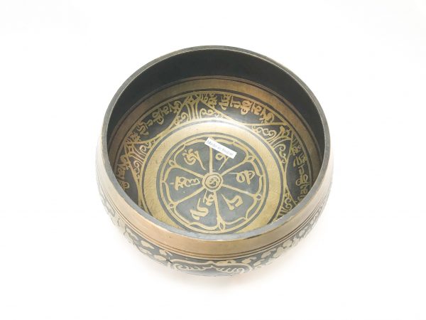 6.5” Etched Singing Bowl - Image 3