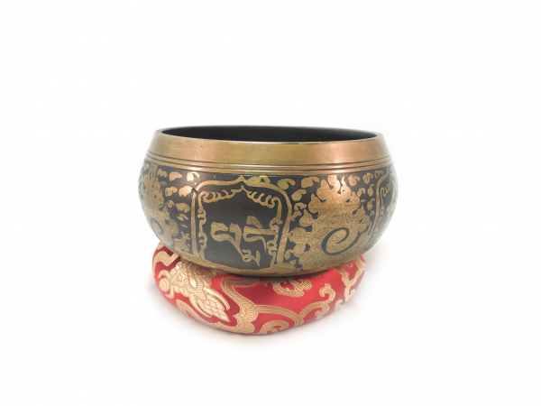 6.5” Etched Singing Bowl