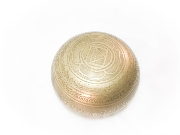 5” Etched Singing Bowl - Image 2