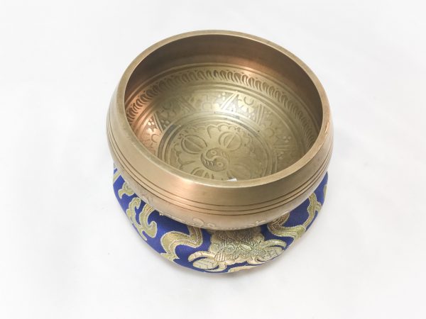 5” Etched Singing Bowl - Image 3