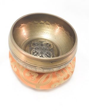 4.5” Etched Singing Bowl