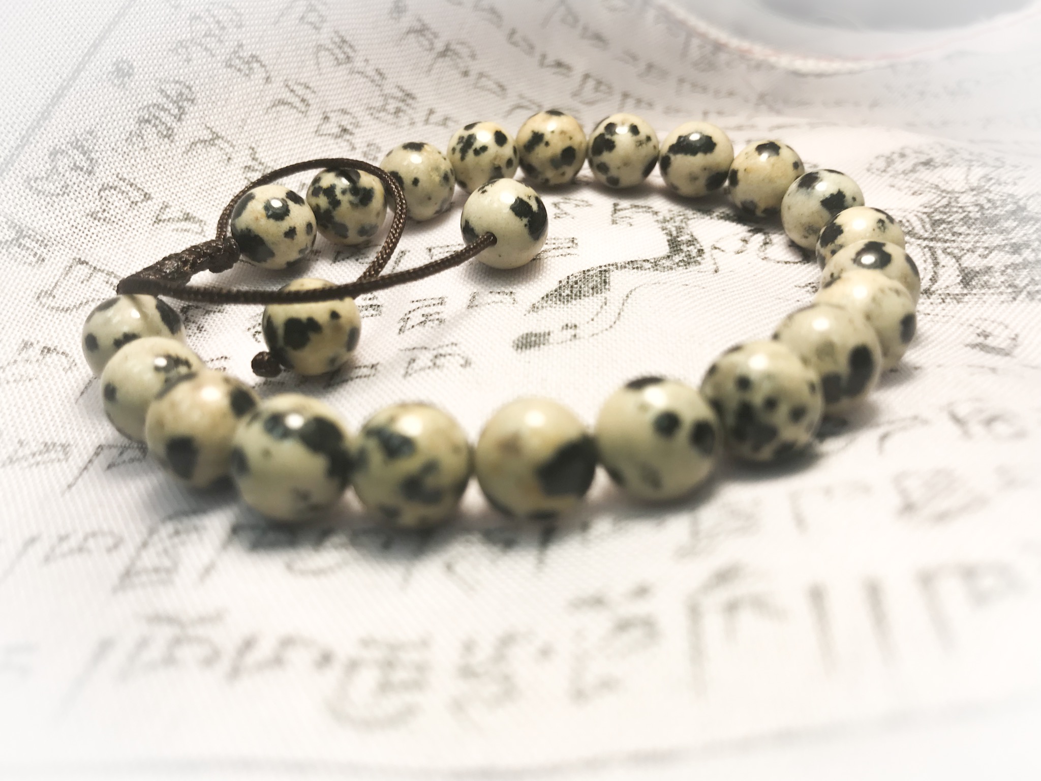 Dalmation Jasper Bracelet