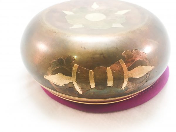 Bronze 4.5” Singing Bowl (A Note) - Image 3