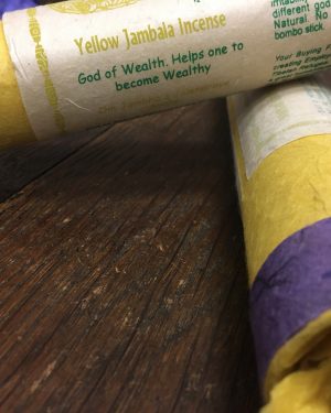 Yellow Jambala Incense