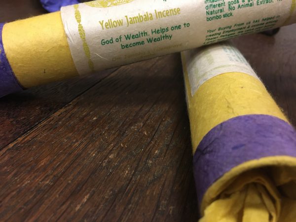 Yellow Jambala Incense