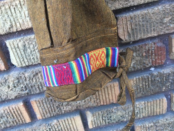 Trimmed Cotton Pants with Ties ( 9 Colors Available) - Image 4