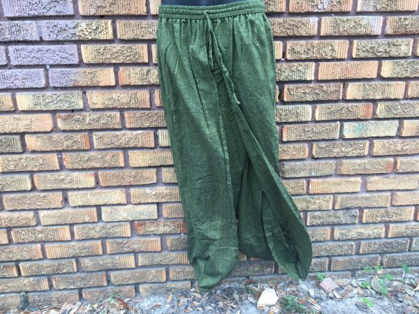 Unisex Cotton Split Pants (2Colors)