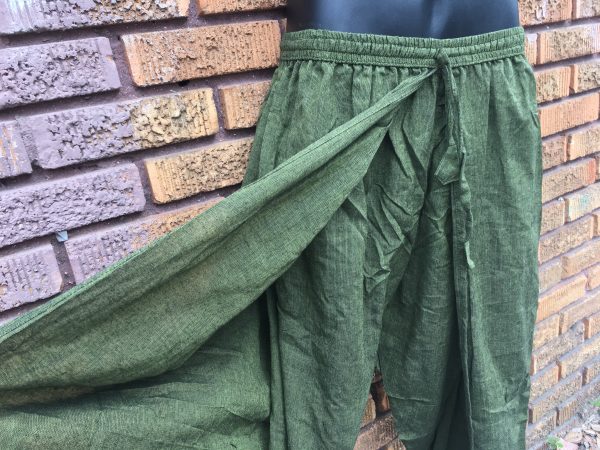 Unisex Cotton Split Pants (2Colors) - Image 3