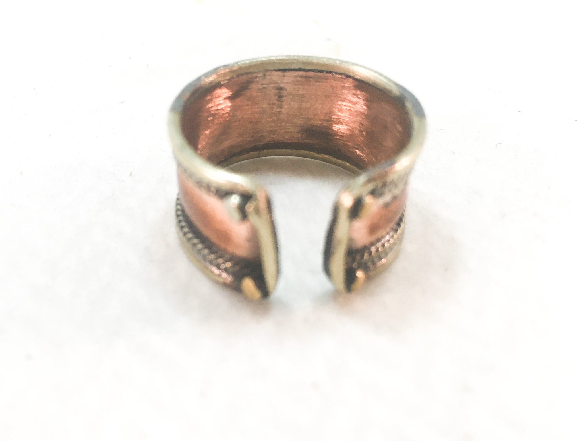 Copper Adjustable Ring - Image 3