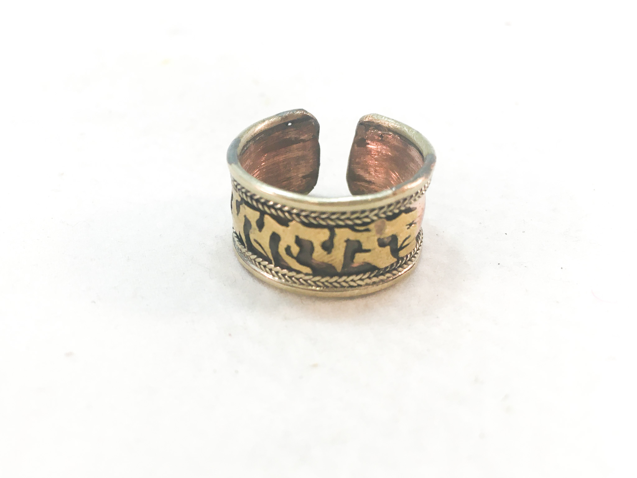 Copper Adjustable Ring - Image 2