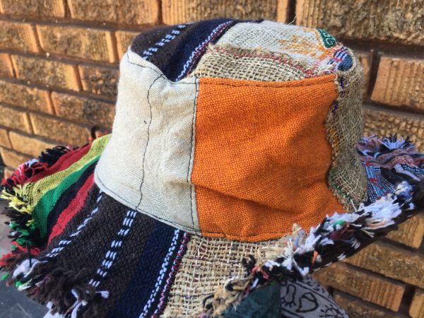 Patchwork Fringe Hat - Image 2