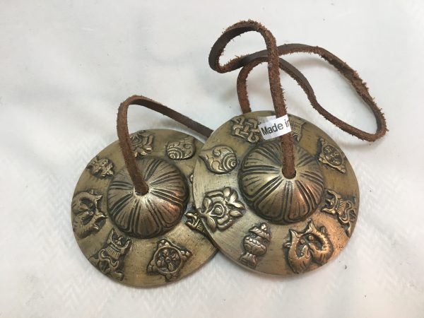 Tingsha with 8 Auspicious Symbols - Image 3