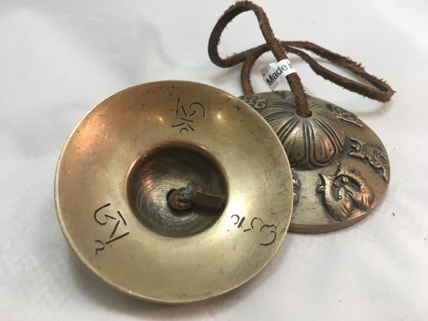 Tingsha with 8 Auspicious Symbols - Image 2