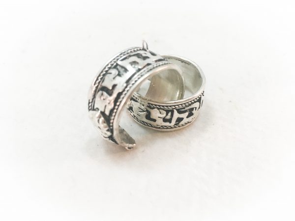 Tibetan Silver Adjustable Ring