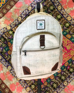 Hemp & Leather Backpack