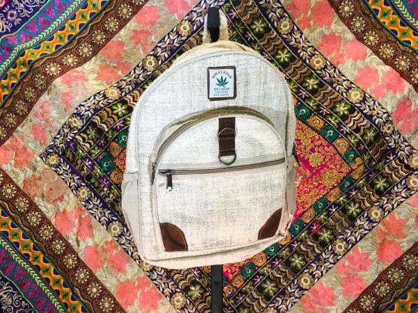 Hemp & Leather Backpack