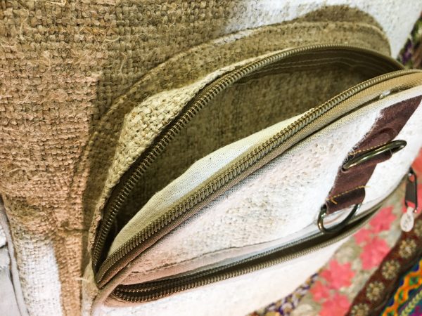 Hemp & Leather Backpack - Image 6