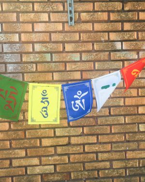 Om Mani Padme Hum Prayer Flag