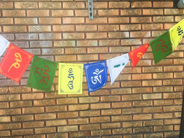 Om Mani Padme Hum Prayer Flag