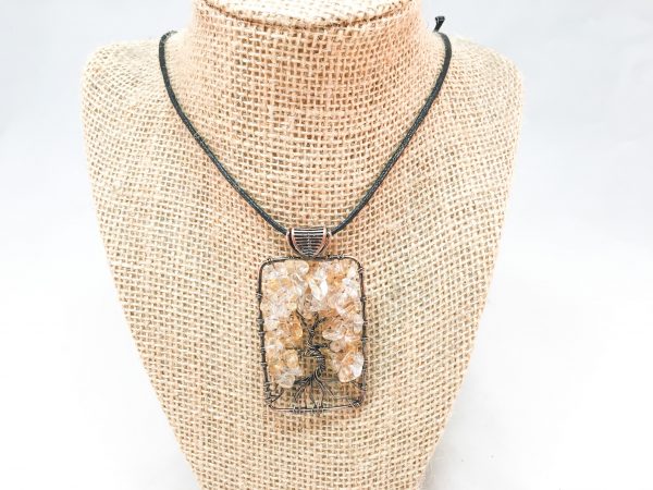Tree of Life Crystal Necklace - Image 2