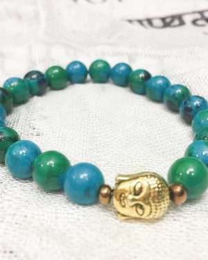 Blue Jade Bracelet