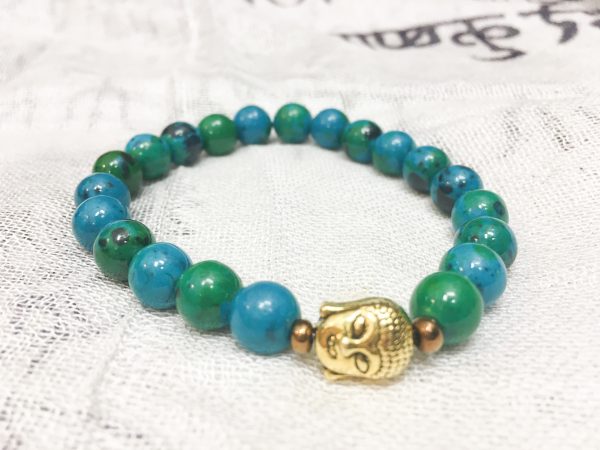 Blue Jade Bracelet