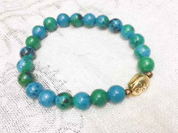 Blue Jade Bracelet - Image 2