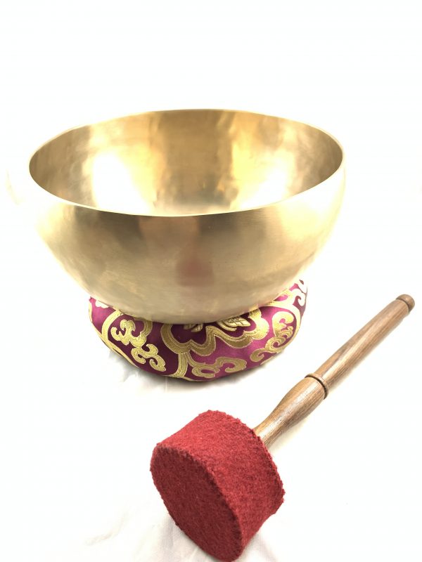 Mat Polished Hand-Made Singing Bowl - Image 5