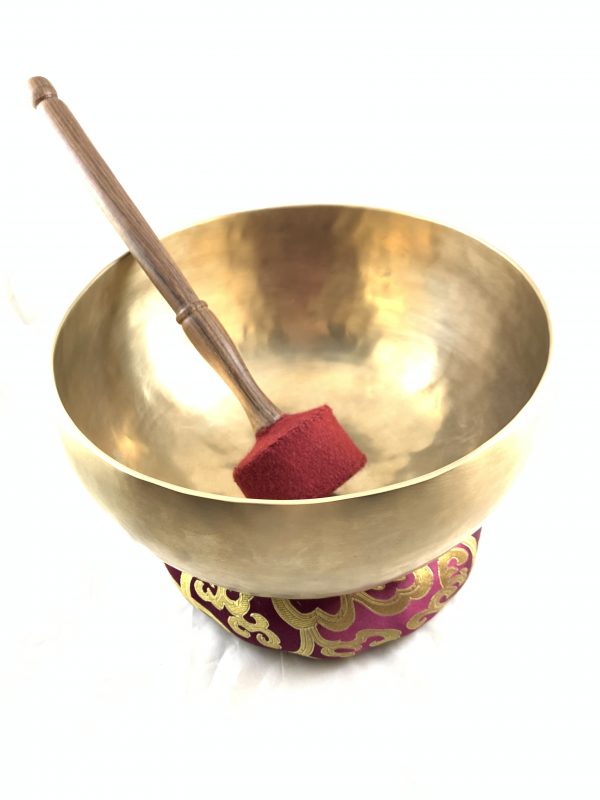 Mat Polished Hand-Made Singing Bowl - Image 6