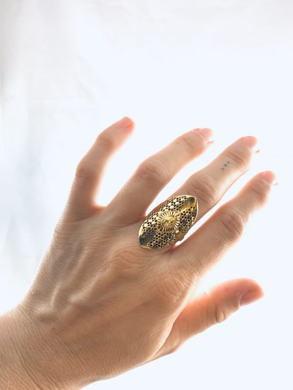 Sacred Light Gold Ring - Image 2