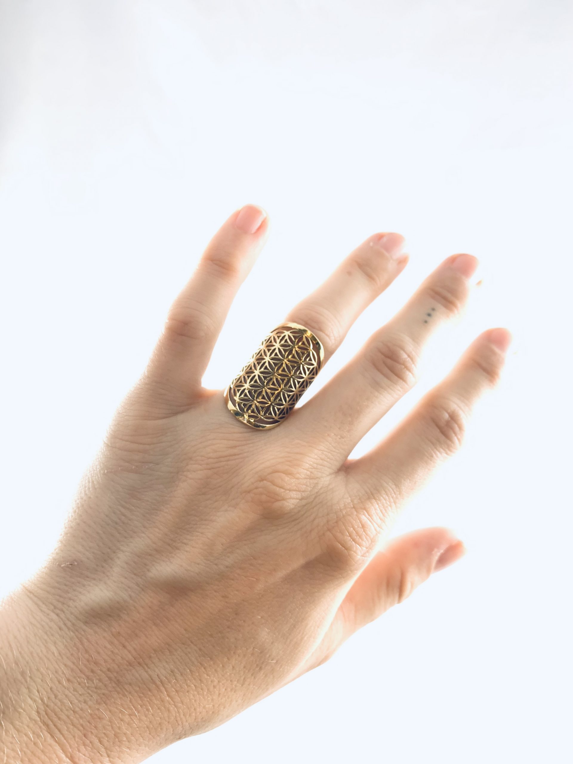 Flower of Life Ring - Image 2